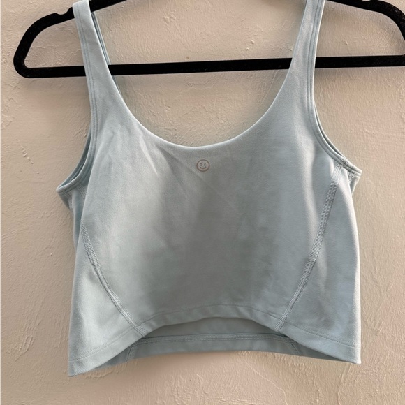 Gilly Hicks Soft Blue Crop Top - Picture 3 of 4